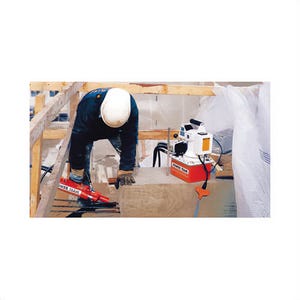 Power Team® SJ3010DA Portable Railroad Double Acting Post Tension/Stressing Jack With Power Seater, 0.6 in, 30 ton, 8-1/2 in
