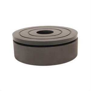 Power Team® 350376 Swivel Cap, for use with RA Series 55/75 ton Center Hole Cylinder, 2-13/16 in dia x 1-1/4 in H, Steel
