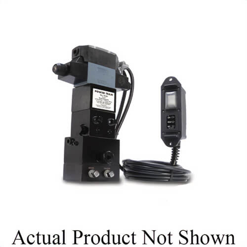 Power Team® 9555 Tandem Center Remote Mounted Solenoid Valve, 3-Port/4-Way Ports/Ways, 1/4 in NPTF Port, 500 psi Pressure