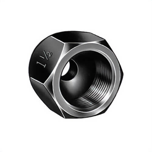 Power Team® 8036 Threaded Adapter, for use with Bi-Directional™ Puller Legs, Steel, 1-14 Female x 1-14 Female, 2 in L