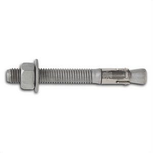 DeWALT® Power-Stud® Powers® 7742HD5-PWR Expansion Wedge Anchor, 3/4 in dia, 5-1/2 in OAL, 3 in L Thread, Carbon Steel