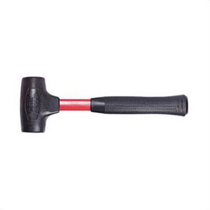 Proto® J1429DB Dead Blow Hammer, 12 in OAL, 1 lb Rubber Head, Fiberglass Handle