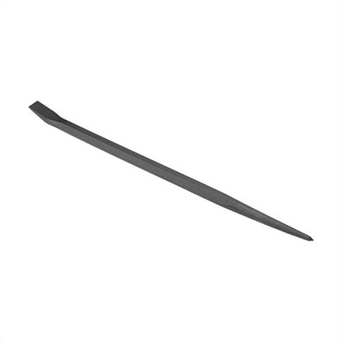 Proto® J2130 Pry Bar, Rolling Head/Straight Tapered Point Tip, 16 in OAL, High Alloy Steel