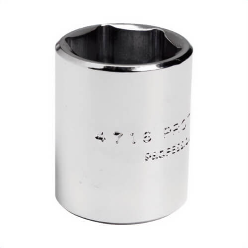 Proto® J4704 TorquePlus™ Standard Length Socket, Imperial, 1/4 in Square Drive, 1/8 in