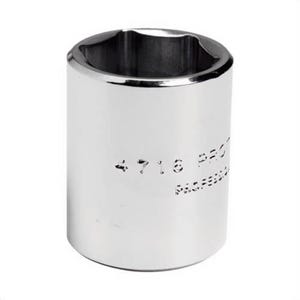 Proto® J4704 TorquePlus™ Standard Length Socket, Imperial, 1/4 in Square Drive, 1/8 in