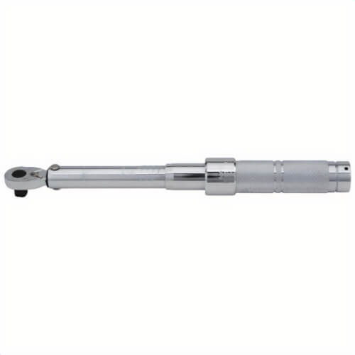 Proto® J6064CXCERT Micrometer Torque Wrench, 3/8 in Drive, 40 to 200 in-lb, Ratcheting Head, 1 in-lb Graduation, 11-7/8 in OAL