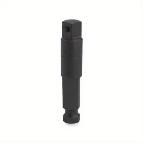 Proto® J7121 Extension Socket Adapter, Black Oxide, Hex x Male Square Drive, 7/16 x 1/2 in Male Drive, Male x Male Adapter