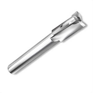 Qualtech DEWA/CCBR23/32 Round Shank Aircraft Counterbore, 23/32 in dia Bore, 1/4 in dia Shank, 3-1/8 in OAL, HSS