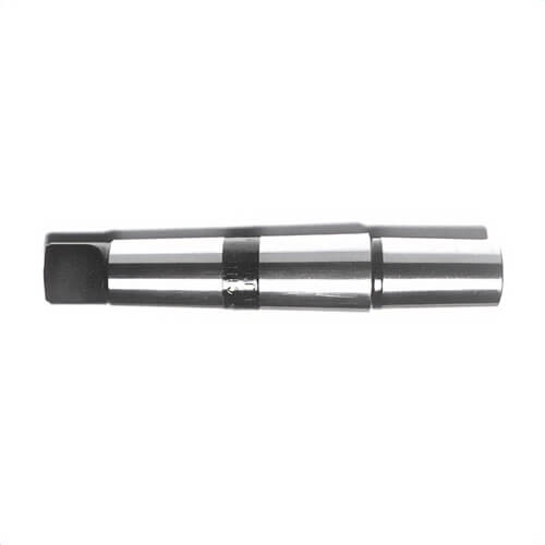 Qualtech DEWA0101 Drill Chuck Arbor, Jacobs® Taper Mount, #1 Mount Taper, Morse Taper Shank, #1 Shank Taper