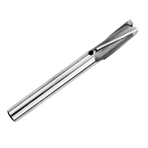 Qualtech DEWCBR1-3/16 Round Shank Counterbore, 1-3/16 in dia Bore, 1 in dia Shank, 6-3/8 in OAL, HSS, Pilot Shank dia Compatibility: 5/16 in