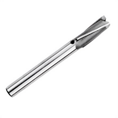 Qualtech DEWCBR27/64 Round Shank Counterbore, 27/64 in dia Bore, 3/8 in dia Shank, 4-1/16 in OAL, HSS, Pilot Shank dia Compatibility: 5/32 in