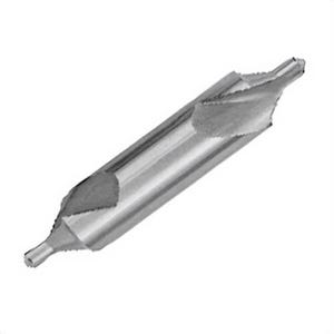 Qualtech DEWCCD0 Regular Combined Drill and Countersink, #0 Drill - Wire, 60° Included Angle, HSS, Bright
