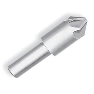 Qualtech DEWCHAT1-82 Chatterless Countersink, 1/2 in dia Shank, 6 Flutes, 82°  Included, 1 in dia Min Cutting, HSS