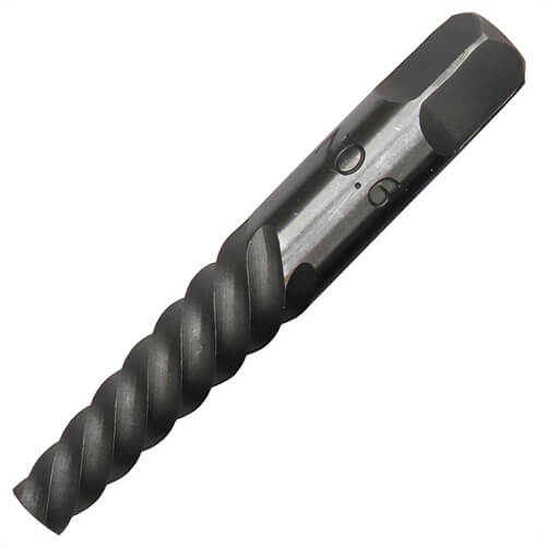 Qualtech DEWEZ6 Screw Extractor, #6 Extractor, 13/32 in Drill, For Screw Size: 3/4 to 1 in, 3-3/4 in OAL