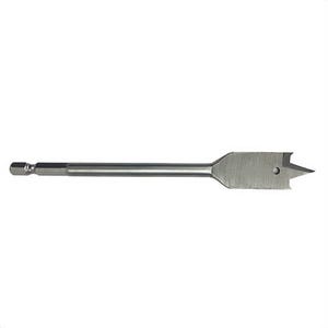 Qualtech DMS71-1603 Professional Grade Spade Bit, 3/8 in dia, 16 in OAL, 1/4 in Shank