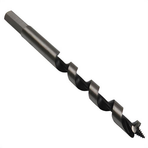 Qualtech DMS73-4009 Professional Grade Long Auger Bit, 9/16 in dia, 23 in OAL