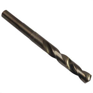 Qualtech DWDCO23/32 Economy Heavy Duty Silver and Deming Drill, 23/32 in Drill - Fraction, 0.7188 in Drill - Decimal Inch, 1/2 in Shank, Cobalt