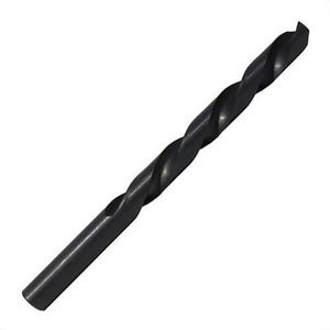 Qualtech DWDLH9/32 Jobber Length Drill Bit, 9/32 in Drill - Fraction, 0.2812 in Drill - Decimal Inch, 118° Point, HSS, Black Oxide
