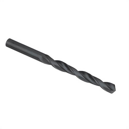 Qualtech DWDMM1.45 Jobber Length Drill Bit, 1.45 mm Drill - Metric, 0.0571 in Drill - Decimal Inch, 118°  Point, HSS, Black Oxide
