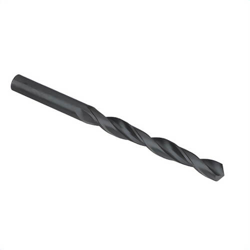 Qualtech DWDMM10.80 Jobber Length Drill Bit, 10.8 mm Drill - Metric, 0.3051 in Drill - Decimal Inch, 118°  Point, HSS, Black Oxide