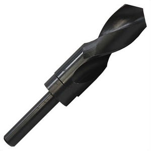 Qualtech DWDRSD1-17/64 Economy Silver and Deming Drill, 1-17/64 in Drill - Fraction, 1.2656 in Drill - Decimal Inch, 1/2 in Shank, HSS