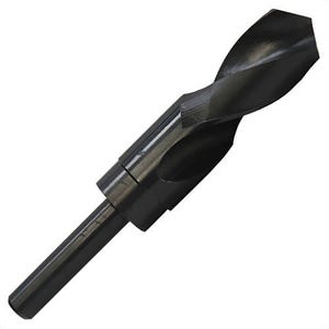 Qualtech DWDRSD1-1/8 Economy Silver and Deming Drill, 1-1/8 in Drill - Fraction, 1.125 in Drill - Decimal Inch, 1/2 in Shank, HSS