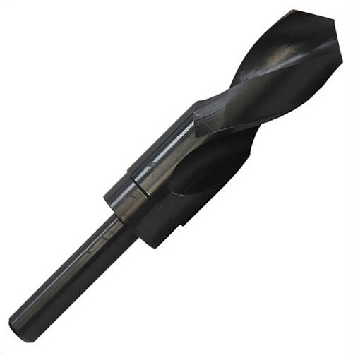 Qualtech DWDRSD1-27/64 Economy Silver and Deming Drill, 1-27/64 in Drill - Fraction, 1.4219 in Drill - Decimal Inch, 1/2 in Shank, HSS