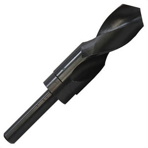 Qualtech DWDRSD1-5/64 Economy Silver and Deming Drill, 1-5/64 in Drill - Fraction, 1.0781 in Drill - Decimal Inch, 1/2 in Shank, HSS