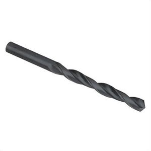 Qualtech DWDTL49 Taper Length Drill, #49 Drill - Wire, 0.073 in Drill - Decimal Inch, 3-3/4 in OAL, HSS, Black Oxide
