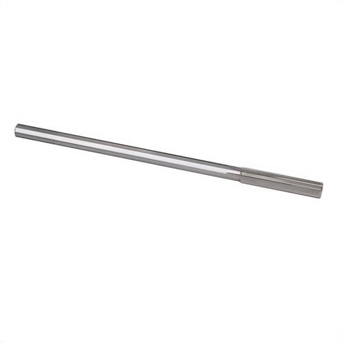 Qualtech DWRR1INCH Chucking Reamer, 1 in dia x 10-1/2 in OAL, Round Shank, Straight Flute