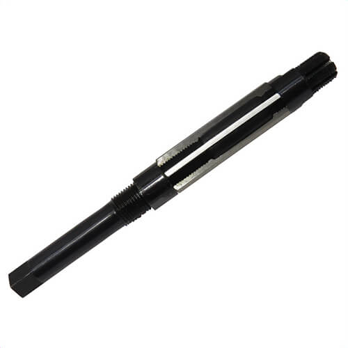 Qualtech DWRRADJM Adjustable Hand Reamer, 1-13/16 to 2-7/32 in dia x 16 in OAL, Square Shank, Straight Flute