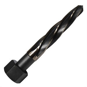 Qualtech DWRRB15/16HEX DWRRB Heavy Duty Short Bridge Reamer, Imperial, 15/16 in dia x 6-7/8 in L, 1-3/4 in dia Hex Shank, Straight Flute