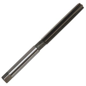 Qualtech DWRRHD17/32 Hand Reamer, 17/32 in dia x 6-1/4 in OAL, Round Shank, Straight Flute