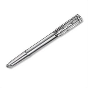 Qualtech DWRRTS1INCH Chucking Reamer, 1 in dia x 10-1/2 in OAL, #3 dia Morse Taper Shank, Straight Flute