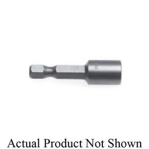 Qualtool MSH 7/16 Magnetic Short Power Drive Nut Setter, Steel, 1/4 in Hex