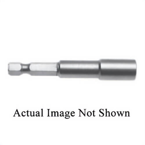 Qualtool MSHL 5/16 Long Magnetic Power Drive Nut Setter, Steel, 1/4 in Hex