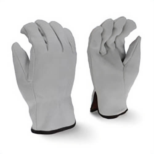 Radians® RWG4025M Split General Purpose Gloves, Drivers, Straight Thumb Style, Medium, Cowhide Leather Palm, Cowhide Leather