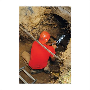 Reed DS36 Chain Pipe Descaler, 3 to 36 in Capacity, 44 in OAL, Steel, 70 to 910 mm OD actual pipe capacity