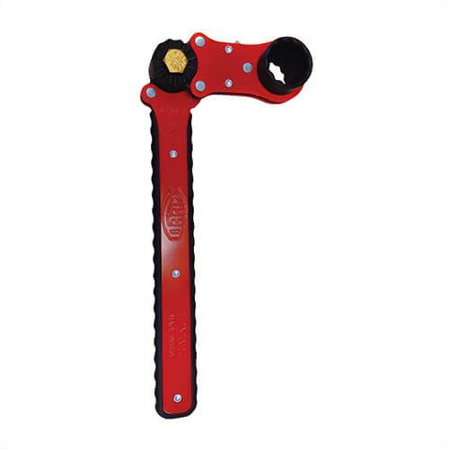 Reed L2N1ADJ Thru-Bolt™ Dual Socket Adjustable Ratchet Wrench, 1-1/4 and 1-1/16 in Sockets