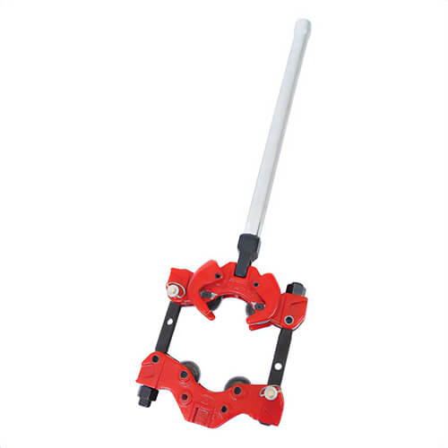 Reed LCRC4I Low Clearance Rotary™ Pipe Cutter, 2 to 4 in Nominal Capacity, 19 in OAL, Applicable Materials: Cast and Ductile Iron