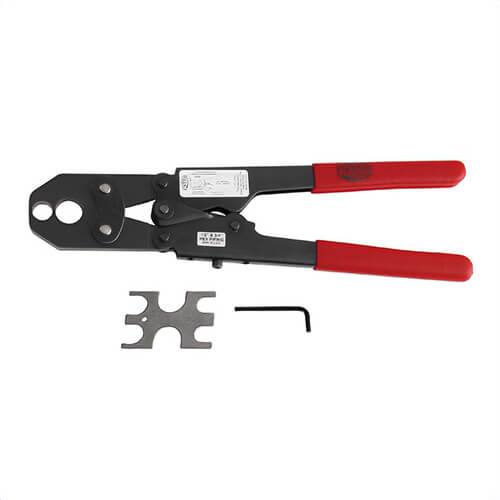 Reed PXCR1234M PEX Crimper, 1/2 to 3/4 in Capacity, 11 in L Handle