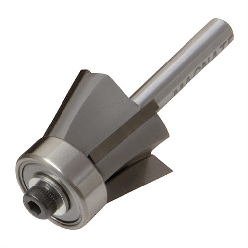 Reed RBIT1 Carbide Router Bit Cutter, For Use With: Reed Cordless Power Pipe Beveller, 1/8 to 5/8 in L Bevel