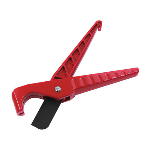 Reed SC1 Scissor Shear, 1.3 in Nominal Capacity, 30 mm OD Pipe Capacity, 8-1/4 in Overall Length, Red