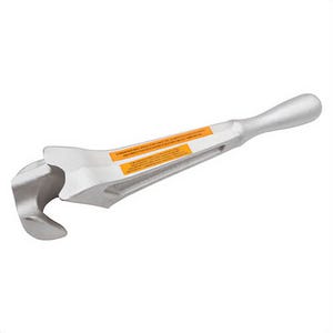 Reed VWALP1 Valve Wheel Wrench, 1-3/8 in Wrench, Single End, 14 in Overall Length, Aluminum/Magnesium Alloy