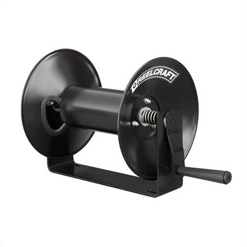 Reelcraft® CU8100LN Light Duty Hose Reel, 1/2 in ID x 3/4 in OD x 100 ft L Hose, 300 psi Pressure, 13-1/4 in dia x 2-3/8 in W Reel