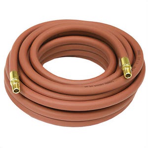 Reelcraft® S601015-75 Low Pressure Hose Assembly, 3/8 in ID x 75 ft L Hose, 300 psi Pressure, 3/8 in MNPTF Inlet x 1/2 in MNPTF Outlet