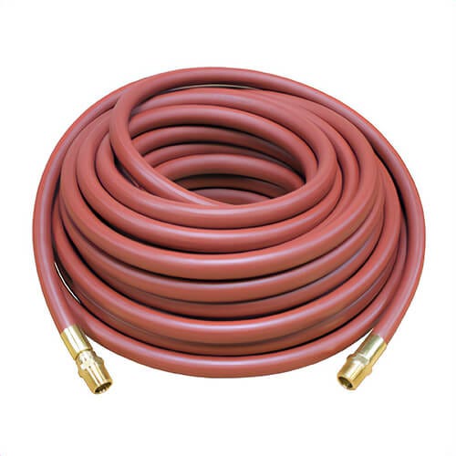 Reelcraft® S601035-75 Low Pressure Braid Hose Assembly, 1/2 in Nominal, MNPT End Style, 75 ft L, 300 psi Working, PVC Nylon Braid, Domestic
