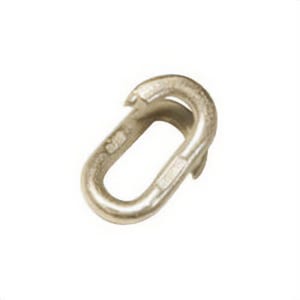 Repair/Lap Link, 1/2 in Trade, 1525 lb Load, Mild Steel, Electro-Galvanized