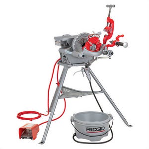 Ridgid® 15682 Pipe Threading Machine Complete 300C, 1/8-2 in Capacity