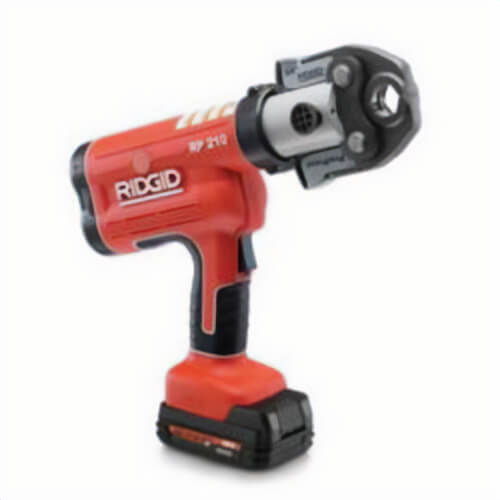 Ridgid® 31038 Battery Press Tool Kit, for use with: Model RP 210-B Press Tool